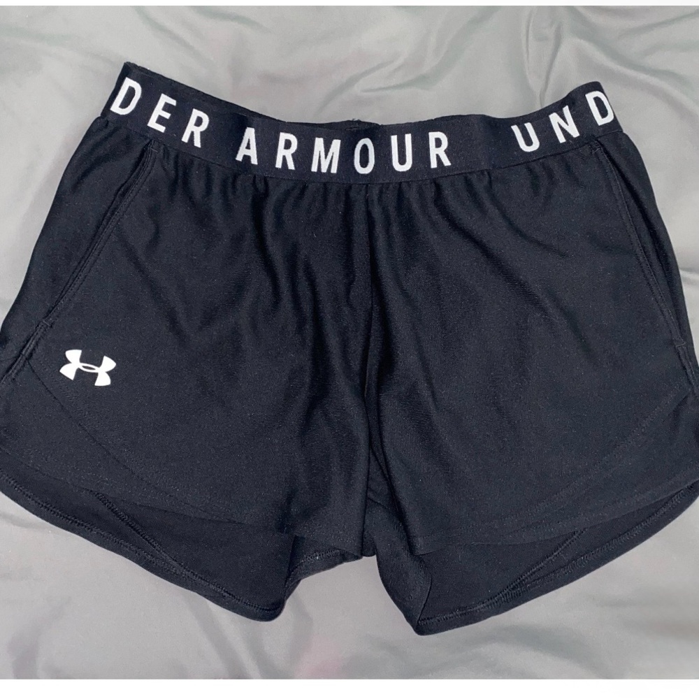 Under Armour Women's Black Athletic Shorts